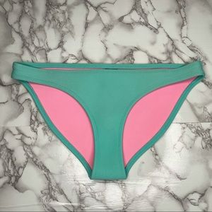 Triangl aqua neoprene bikini bottom